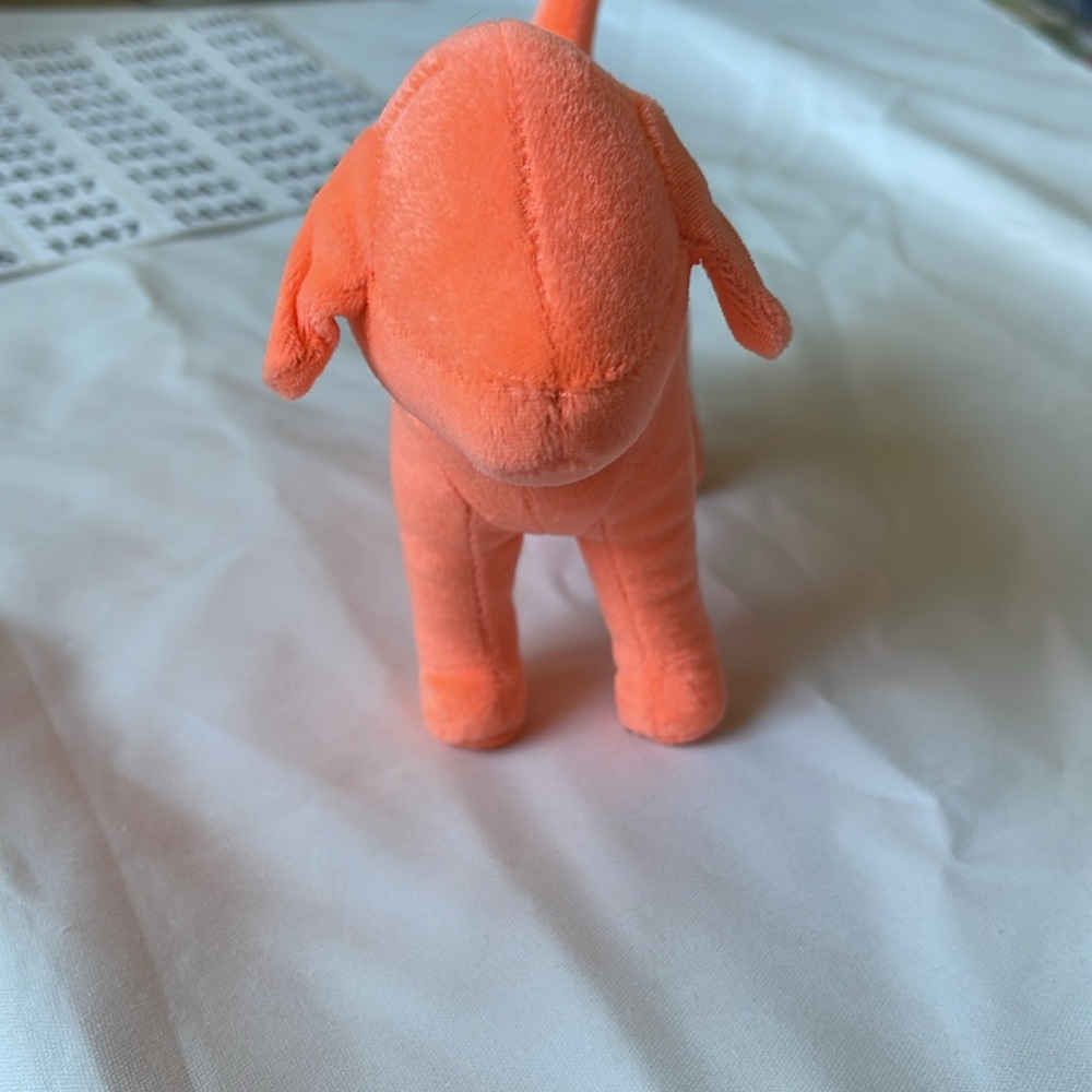 1401- NWOT VS PINK- neon orange PINK dog - Picture 6 of 7
